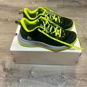 Under Armour 3Z6 "Black/Mod Grey" Steph Curry Boys' Basketball Shoe